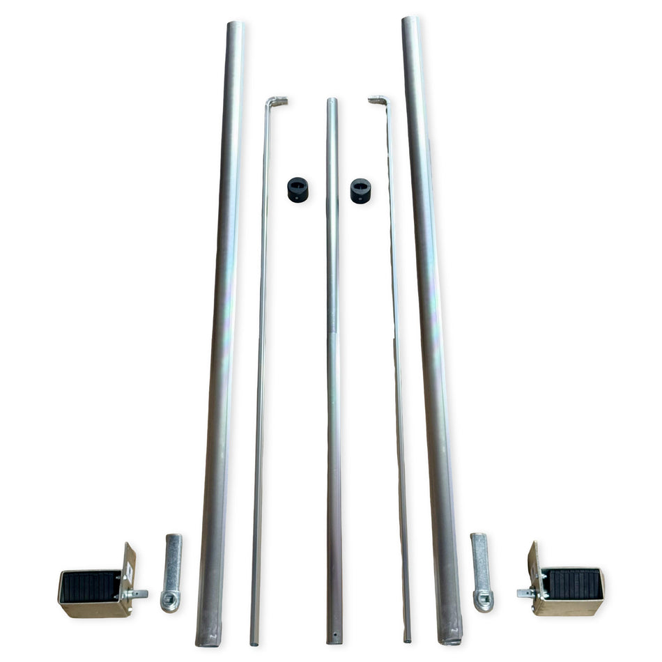 10 Spring Aluminum Underbody Arm Set with Springs & Hardware