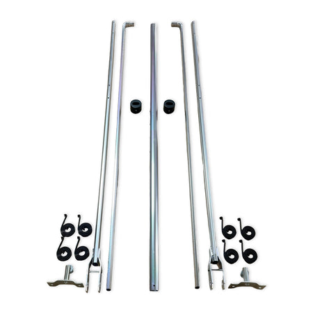 Patriot Aluminum Replacement Tarp Arms, Springs, Pins, Bumpers, and all necessary hardware.