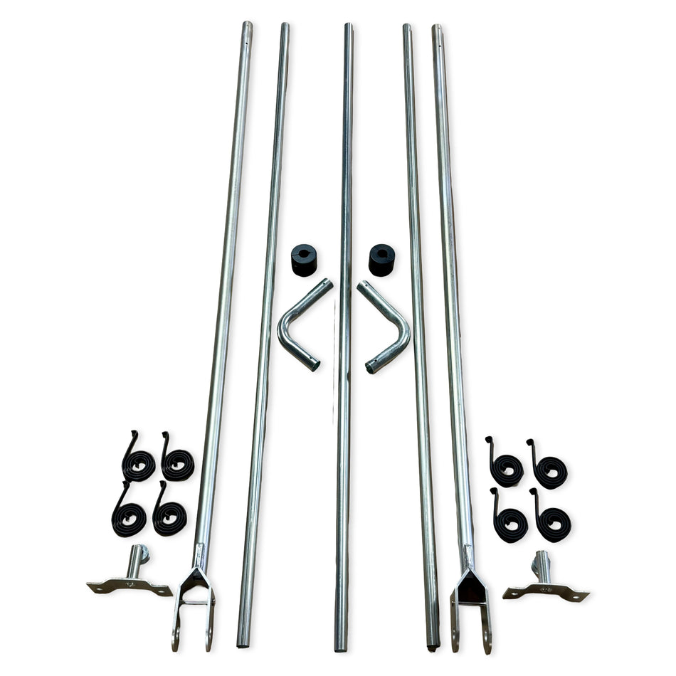 4 Spring Steel Arm Set with Springs & Hardware