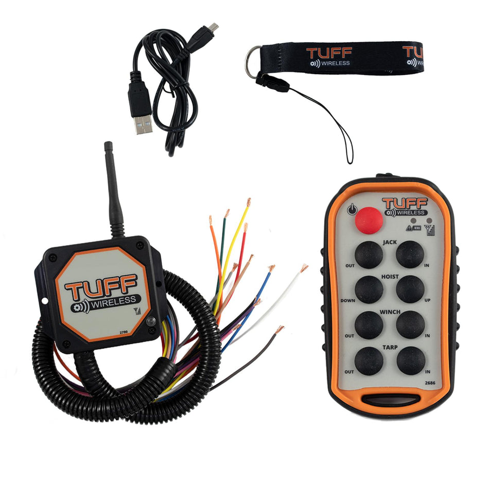 8 Button Wireless Kit w/ Gen 2 Dual Pump Wires