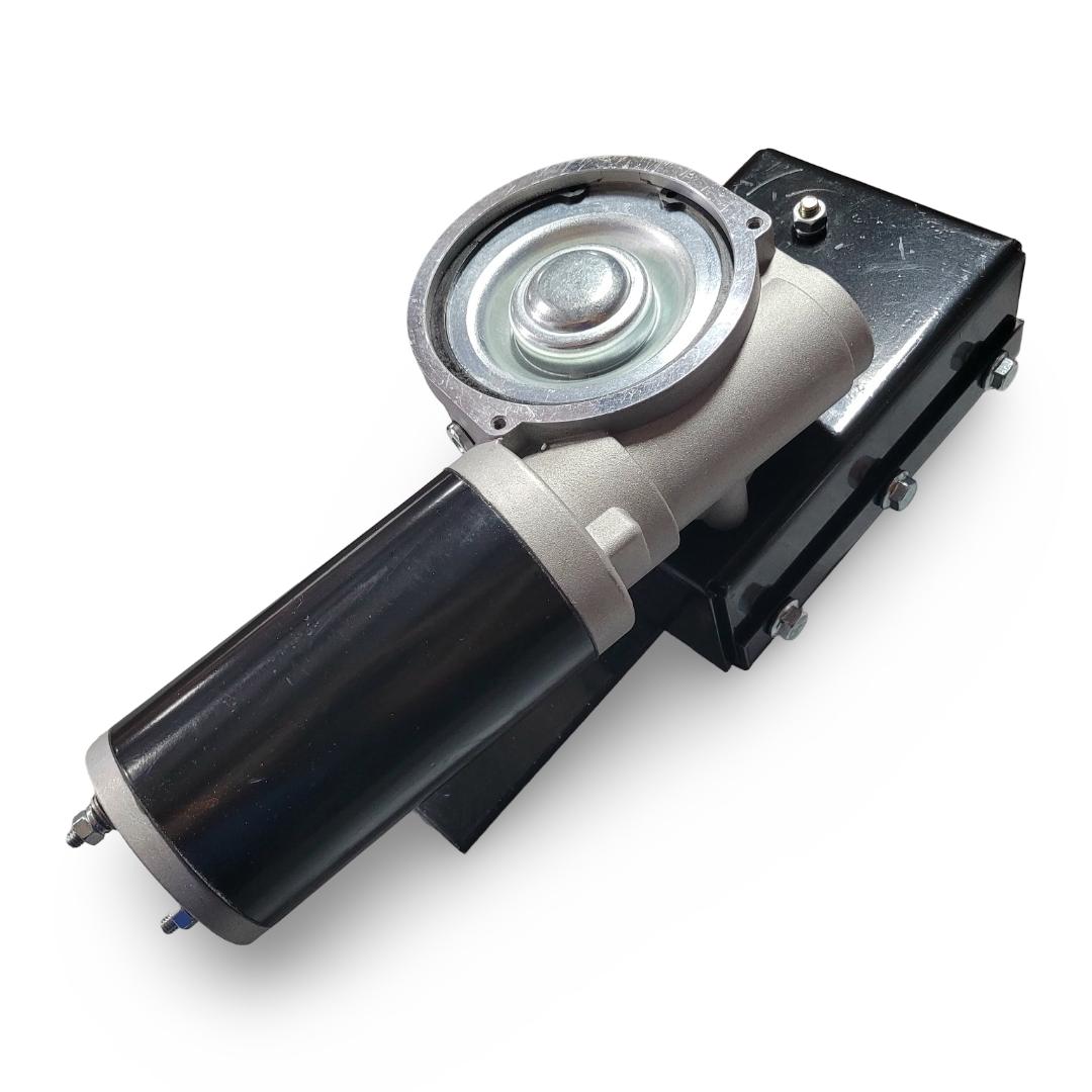 Mechanical component on a white background