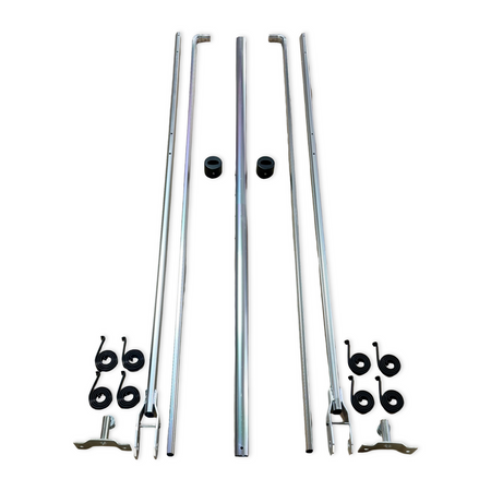 Patriot Aluminum Replacement Tarp Arms, Springs, Pins, Bumpers, and all necessary hardware.