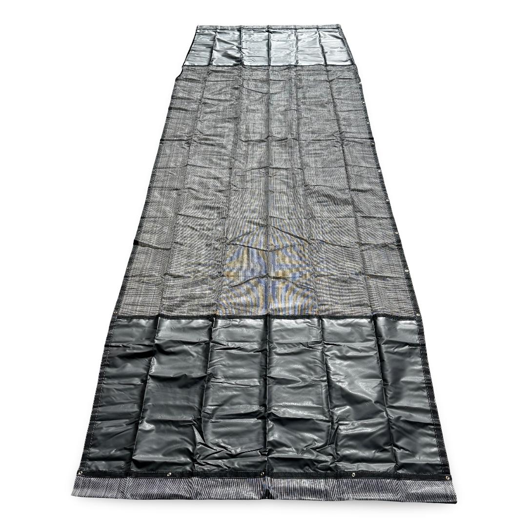 Pioneer Rack and Pinion Multi-Mesh Universal Auto Tarp with Flaps