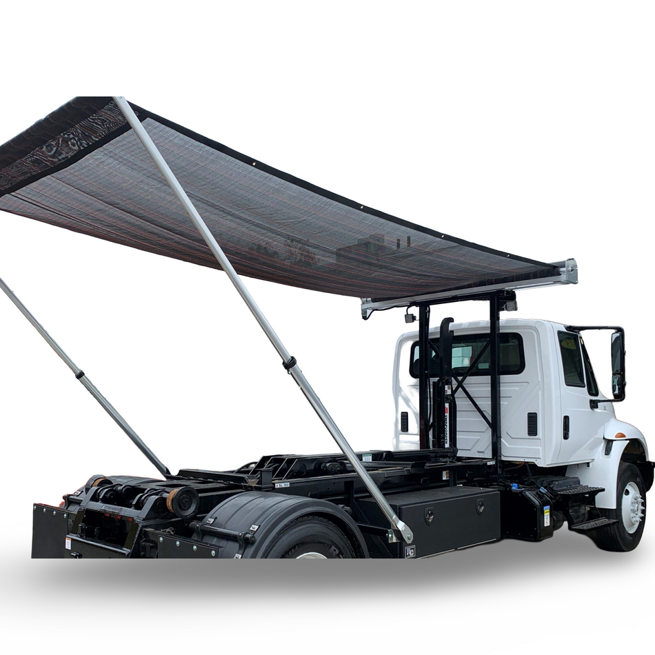 Stationary Gantry Electric Tarping System