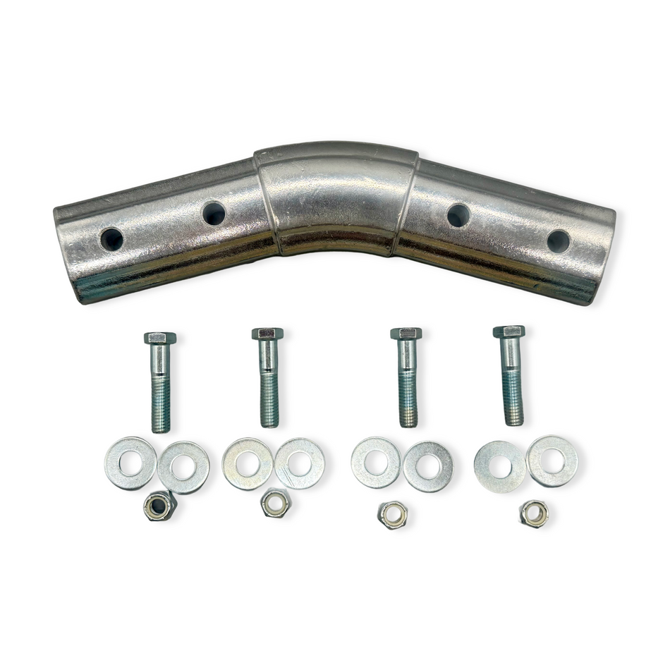 30° Aluminum Elbow Insert w/ Hardware