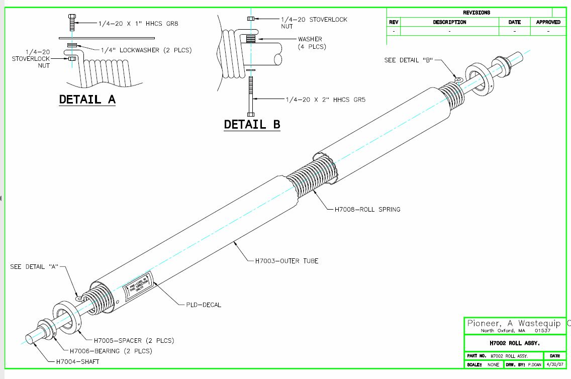 Pioneer Rack N' Pinion RP4500SARG Strong Arm Tarping Sytem - kym-industries