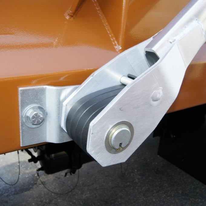 Dump Truck Tarp System-Electric Aluminum 4-Spring Tarp Kit for Beds Up to 24' (Patriot) - kym-industries