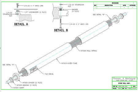 Pioneer Rack N' Pinion RP4500SARG Strong Arm Tarping Sytem - kym-industries